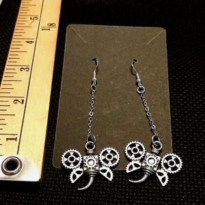Steampunk Dragonfly Earrings